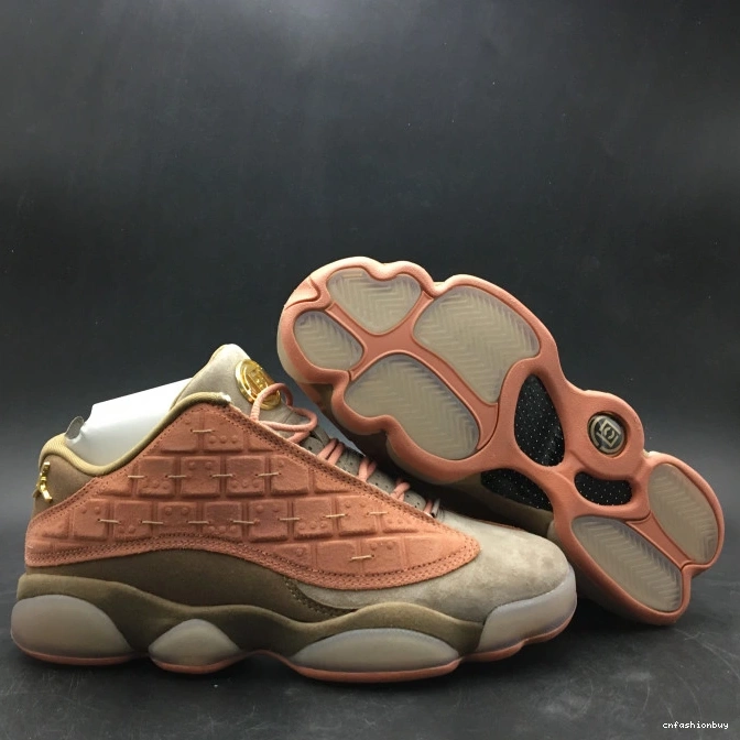 AT3102-200 Jordan 13 Air Stone Low CLOT x Sepia Blush Canteen-Terra 1113